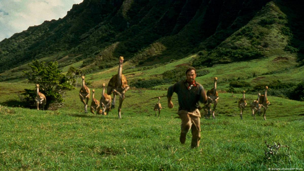 Jurassic park dinosaur scene